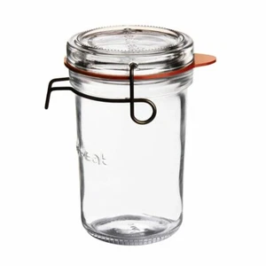 Luigi Bormioli Lock-Eat Food Jar 11.75oz - Picture 1 of 7