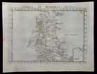 BRITISH ISLES,  'Anglia et Hibernia Nova' original antique map, RUSCELLI, 1561