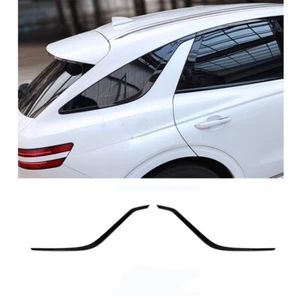 For Genesis GV70 2023-2025 Black ABS Inner Window C Pillar Strip Trim - Foto 1 di 7