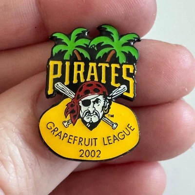 Vintage 2002 Pittsburgh Pirates Grapefruit League Spring Training Lapel Pin MLB - Image 1 of 3