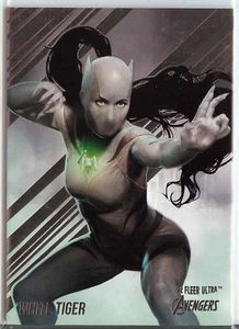 2022 Fleer Ultra Marvel Avengers Tarjeta Base #86 Tigre Blanco - Imagen 1 de 2