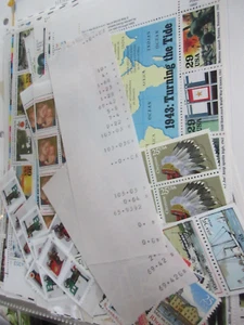 Mint NH United States Discount Postage With Face Value of $103.03 under 60 % - Picture 1 of 1