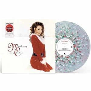 MARIAH CAREY MERRY CHRISTMAS VINYL 🔥 RARE SPLATTER VERSION Limited Edition ❄️ - Picture 1 of 1