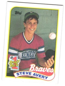 1989 Topps Steve Avery #784 RC - Picture 1 of 2