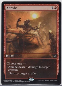 1x Abrade - The List - Near Mint - Imagen 1 de 1