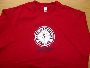 Vintage Royal Apparel Dave Matthews Band Fenway Park Boston 2006 T-Shirt L NEW - Picture 1 of 1