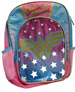 Wonder Woman School Travel Backpack. New without Tags, Quick Shipping. - Picture 1 of 4