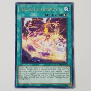 Magistus Theurgy - GEIM-EN010 - LP+ - Rare - 1st ed - Yugioh - Picture 1 of 2