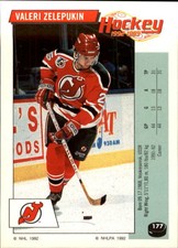 1992-93 (DEVILS) Panini Stickers #177 Valeri Zelepukin
