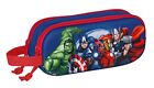 Double Carry-All The Avengers 3D Navy Blue 21 X 8 X 6 Cm NUOVO