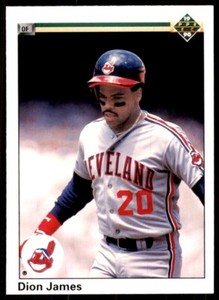 1990 Upper Deck Dion James Baseball Cards #591