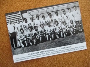 1969/70 --- Borussia Mönchengladbach --- Mannschaftskarte --- Bundesliga - Bild 1 von 1