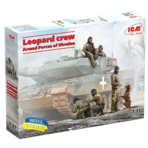 Leopard 2 crew of the Armed Forces of Ukraine Scale Model Kit 1:35 ICM 35757 - Picture 1 of 7