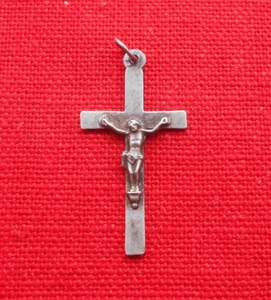 Petite Croix Pendentif Argent - Souvenir de Fourvière ! - Picture 1 of 2
