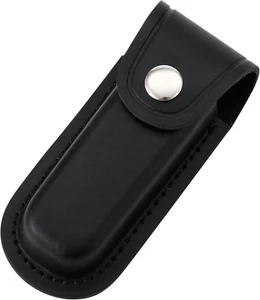 Funda para Cuchillo de Bolsillo, Estuche para Cuchillo EDC de Bolsillo Plegable de 4", Bolsa Portátil Cuchillo Cuero - Imagen 1 de 12