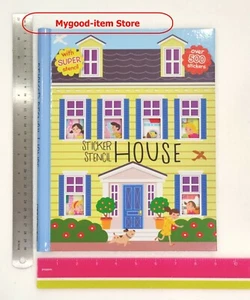 Create Your Own World in Sticker Stencil House, over 500 stickers - Picture 1 of 4