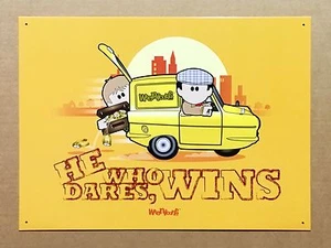 Weenicons Only Fools & Horses He Who Dares - Tin Metal Wall Sign - Picture 1 of 1