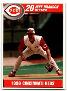 1996 Kahn's Cincinnati Reds #NNO Jeff Branson