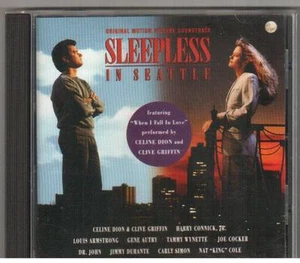 CD SLEEPLESS IN SEATTLE OST Celine Dion Harry Connick JR Louis Armstrong Dr John - Picture 1 of 4