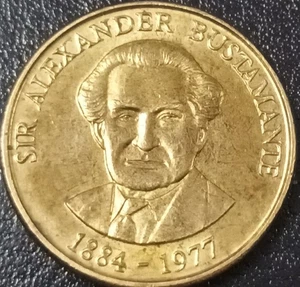 JAMAICA MONETA 1 DOLLARO 1993 CIRCOLATA - Foto 1 di 2