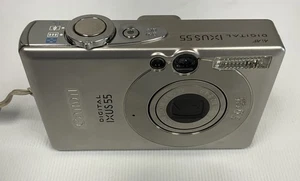Canon IXUS55 5mp Compact Digital Camera - working & Tamrac case - Picture 1 of 10