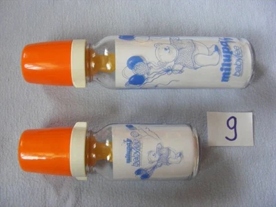 2 Milupa Babyflaschen-Set aus den 90er Jahren,  aus Sammlungsauflösung Nr. 9 - Bild 1 von 4