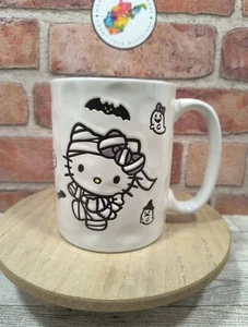 Silver Buffalo Sanrio Hello Kitty Repujado Halloween 17oz Momia Fantasmas Nuevo  - Imagen 1 de 6