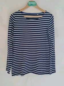 Boden DAMEN Gestreiftes Ella Langarmshirt Gr UK 12 Brandneu J0498 A5 - Bild 1 von 4