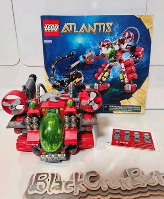 LEGO 8080 ATLANTIS UNDERSEA EXPLORER MECH with BOBBY BUOY Instructions Stickers - Image 1 of 4
