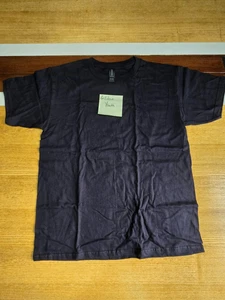 NEW Gildan Youth T-Shirt Black Cotton Tee Kids Size L 14-16 Unisex Short Sleeve - Picture 1 of 3