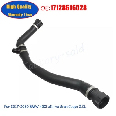 Manguera de refrigerante de radiador superior de 1 pieza para BMW 430i xDrive Gran Coupé 2017-2020 2,0 L Foto 1 de 4