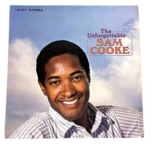 Sam Cooke ~The Unforgettable ~ Orig. LP/Vinyl 1966 RCA Records VG+~13 - Picture 1 of 5