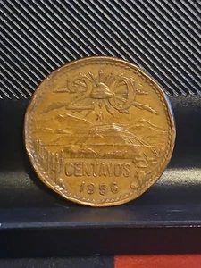 1956 Mexico 20 Centavos Pesos - Picture 1 of 2