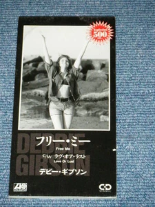 DEBBIE GIBSON Japan Only 1991 NM Tall 3" CD Single FREE ME / LOVE OR LUST - Picture 1 of 5