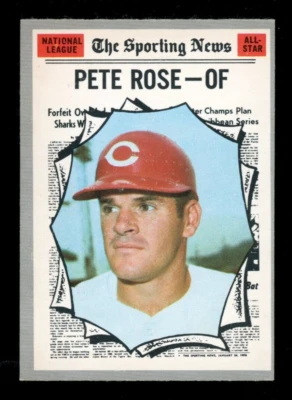 1970 Topps OPC O PEE CHEE BÉISBOL #458 Pete Rose All Star EX-NM Cincinnati Reds Foto 1 de 2