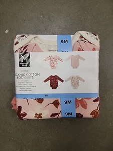 Body Member's Mark bambina cotone biologico confezione da 4 9 m - Foto 1 di 1