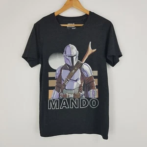 Zing Star Wars Unisex T-Shirt Size S Small Mando Mandalorian Print Disney - Bild 1 von 10
