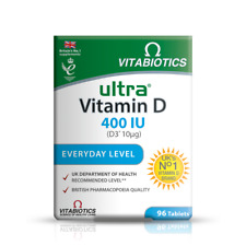 Vitabiotics - Ultra Vitamin D -  400IU - 96 Tablets