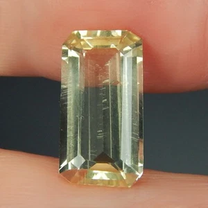 5.2ct VVS Oregon Sunstone Copper Needles Natural Mined Unheated Emerald USA - Picture 1 of 3