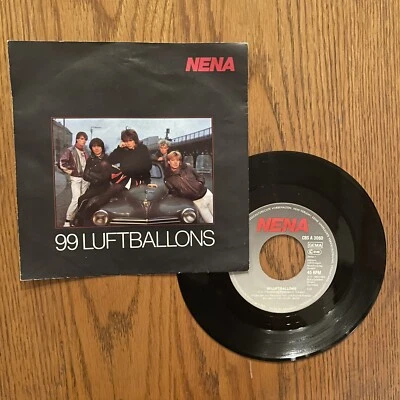NENA - 99 LUFTBALLOS, CBS A 3060, 45 RPM W/ PS, GERMAN IMPORT, 1983 Foto 1 de 4