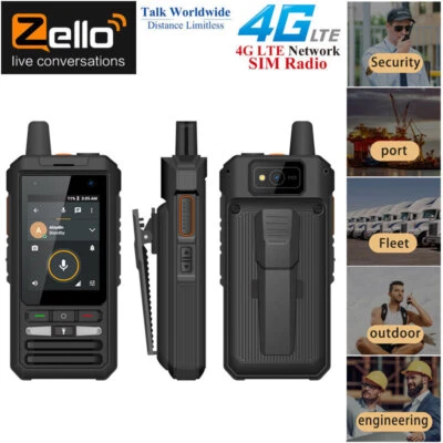 UNIWA F80 4G LTE Android Rugged Radio Smartphone PTT Walkie Talkie Waterproof - Image 1 of 4