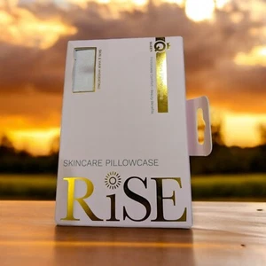 Neuer Rise Essential Satin Kissenbezug 20×30 Zoll Creme Color Anti-Aging Hautpflege - Bild 1 von 4