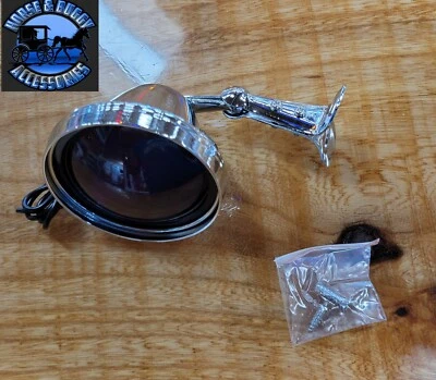 old school Vintage Anti-Glare Interior Light Purple w/mounting hardware 30658 - Image 1 of 4