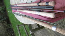 Vintage fishing rods Bruce & walker Abu + 1 other
