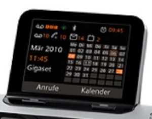 Gigaset DX600A DX600 DX800A DX800 DL500A DL500 Ersatz Display mit Rahmen 100% OK - Zdjęcie 1 z 1