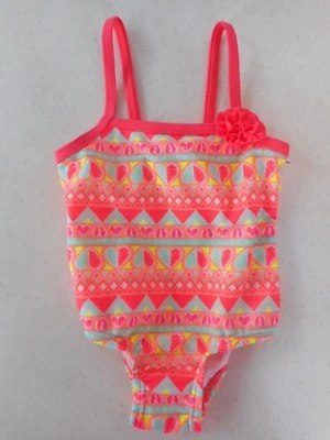 Op Etchy Hearts One-Piece Swimsuit Infant Girls Sizes NWT - Image 1 of 2