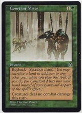 CONSTANT MISTS X1  MAGIC Mtg  STRONGHOLD EXCELLENT (EX)