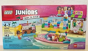 Lego Juniors Andrea & Stephanie's Beach Holiday 10747 Building Kit Retired Set - Picture 1 of 6
