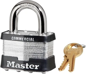 Master #5 Keyed Alike Padlocks - pack of 6 - Picture 1 of 2
