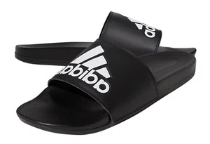 adidas Herren ADILETTE Komfort Slipper schwarze Schuhe Slide Beach FITNESSSTUDIO Sandalen GY1945 - Bild 1 von 7